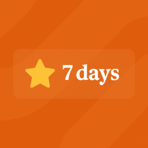 product promotion – featured placement (7 days)
